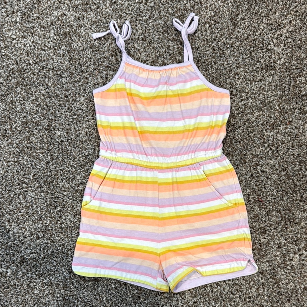 Striped Kids Romper